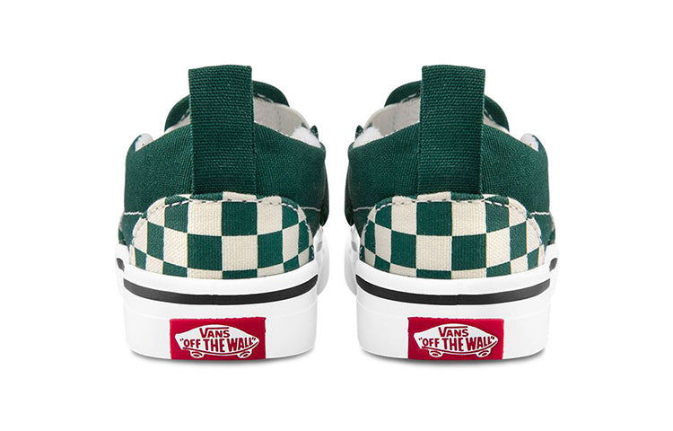 Vans Old Skool V Toddler Green/White Checkboard VN0A34882NH