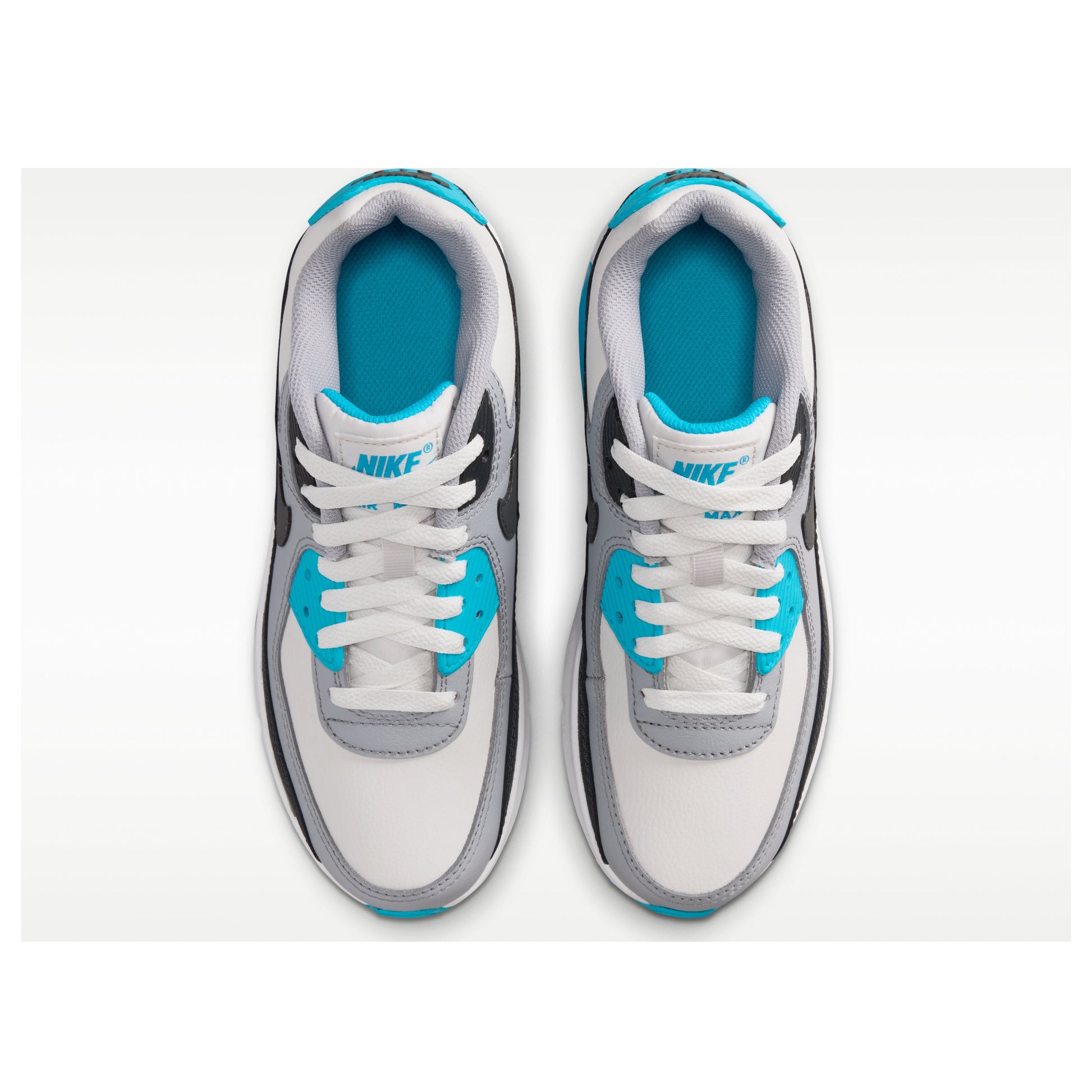 (GS) Nike Air Max 90 LTR 'Platinum Tint Blue Lightning' CD6864-034