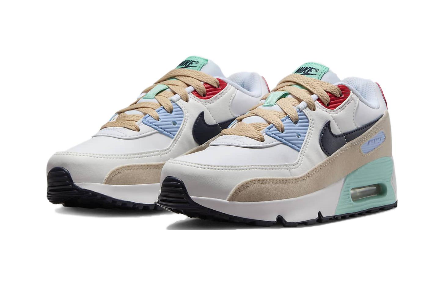 (PS) Air Max 90 Leather SE 'Patches' DZ2889-100