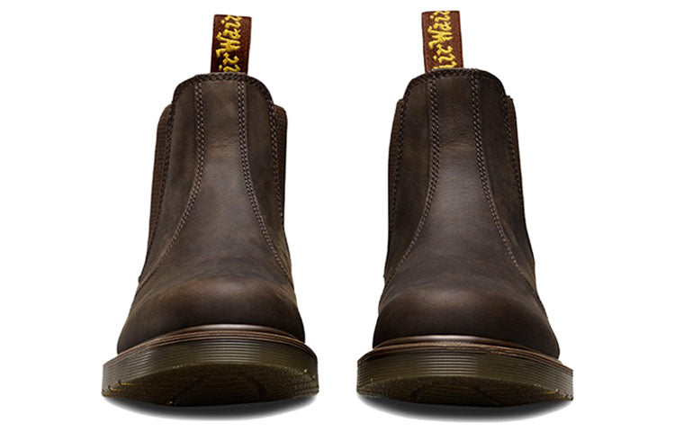 Dr.Martens 2976 Crazy Horse Leather Chelsea Boots 'Brown' 11853201