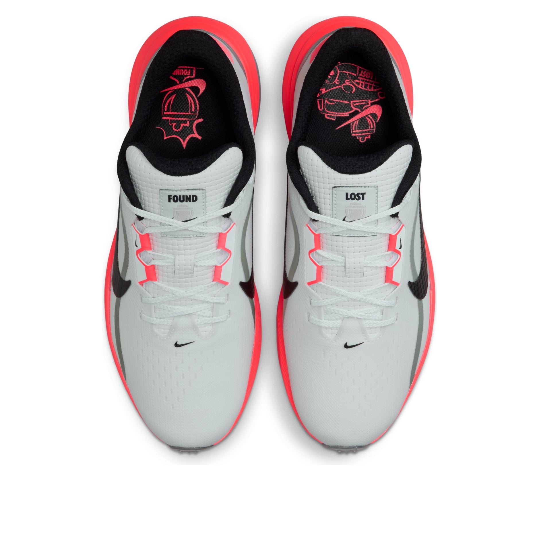 Nike Pegasus 1 Golf 'Off White Black Hot Lava' IO8145-100