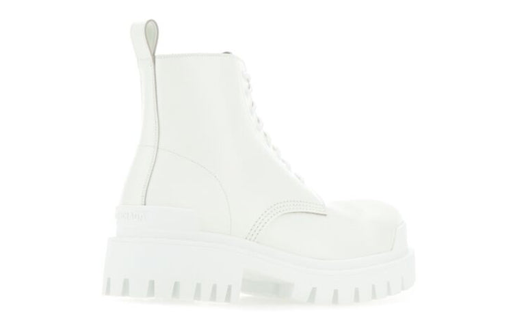 Balenciaga Strike Lace-Up Boot 'White' 589338WA9679011