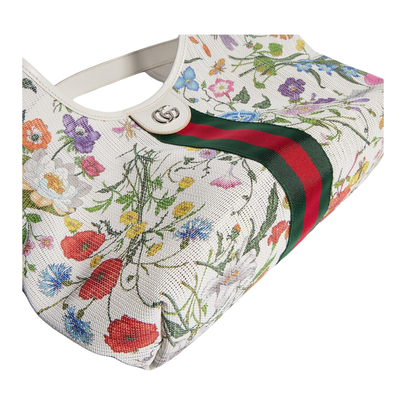 (WMNS) Gucci Giglio Small Tote Bag 'White Multicolor' 860845-FAGDB-9564