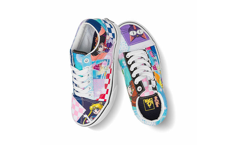 (PS) Vans Sailor Moon x Old Skool 'Pretty Guardian - Patchwork' VN0A5DXR448