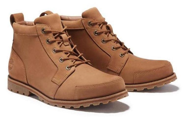 Timberland Earthkeepers Leather Chukka Wide Fit Boots 'Brown Nubuck' A41CE220