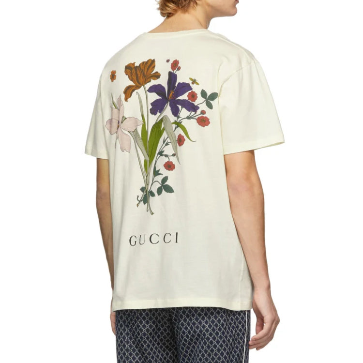 (WMNS) Gucci Chateau Marmont Print Short-Sleeved For Beige 492347-XJAN5-7263