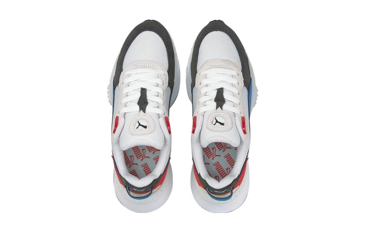 (GS) PUMA Wild Rider Rollin 'Ebony White' 382028-03