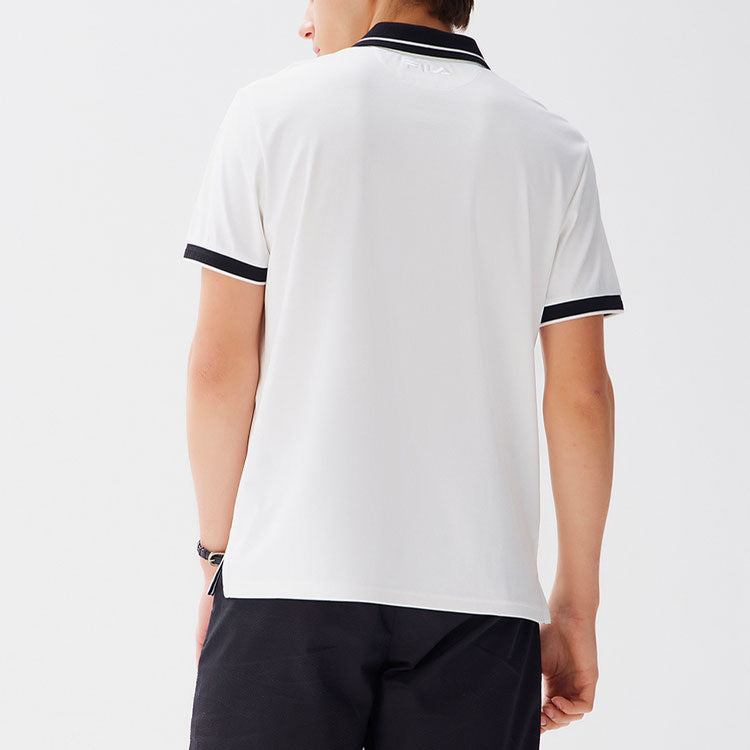 FILA Business Casual Short Sleeve polo White F11M128106F-WT