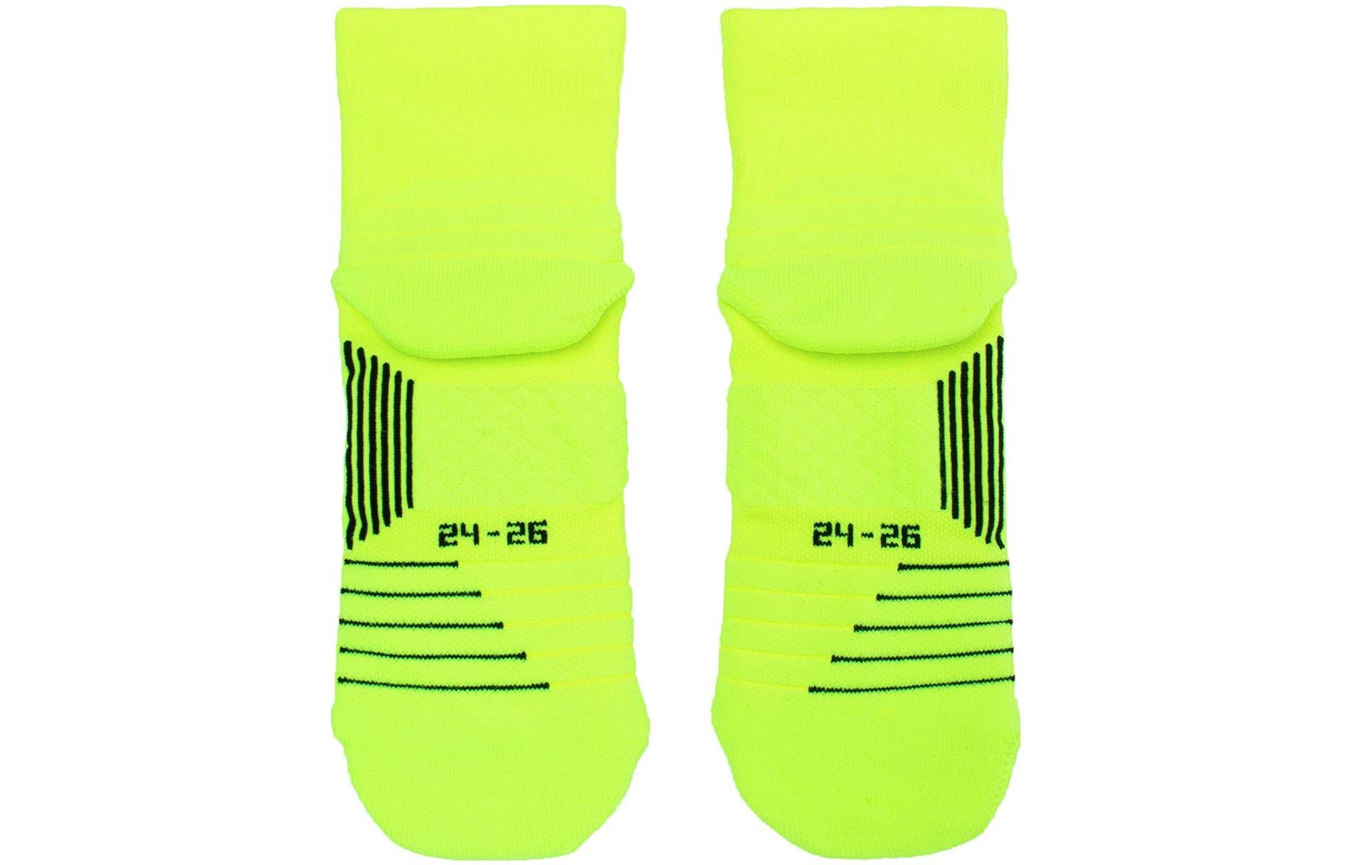 Li-Ning Cushion Ankle Socks 'Neon Green' AWST103-6