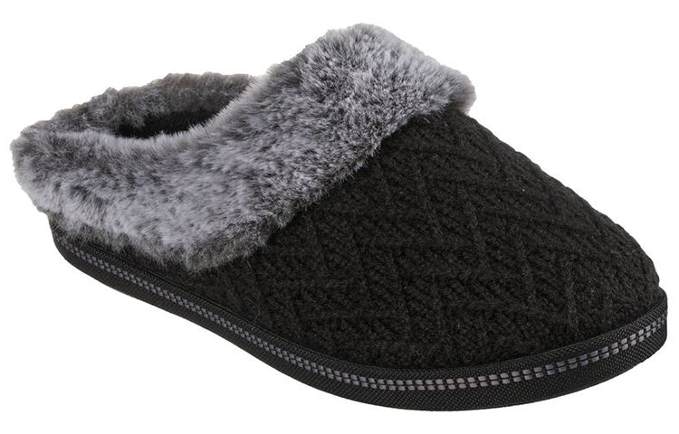 (WMNS) Skechers Cozy Campfire Mule 'Black' 167225-BLK