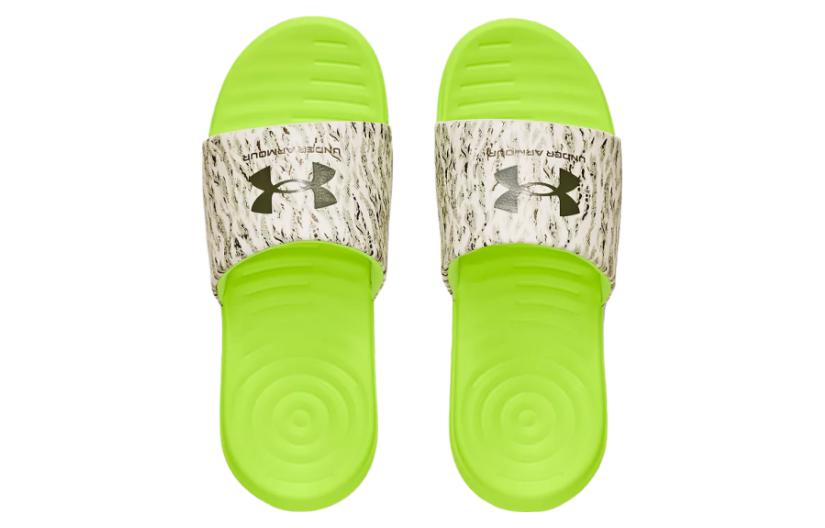 Under Armour Ansa Graphic Slide 'Lime Surge Tiger Camo' 3024434-111