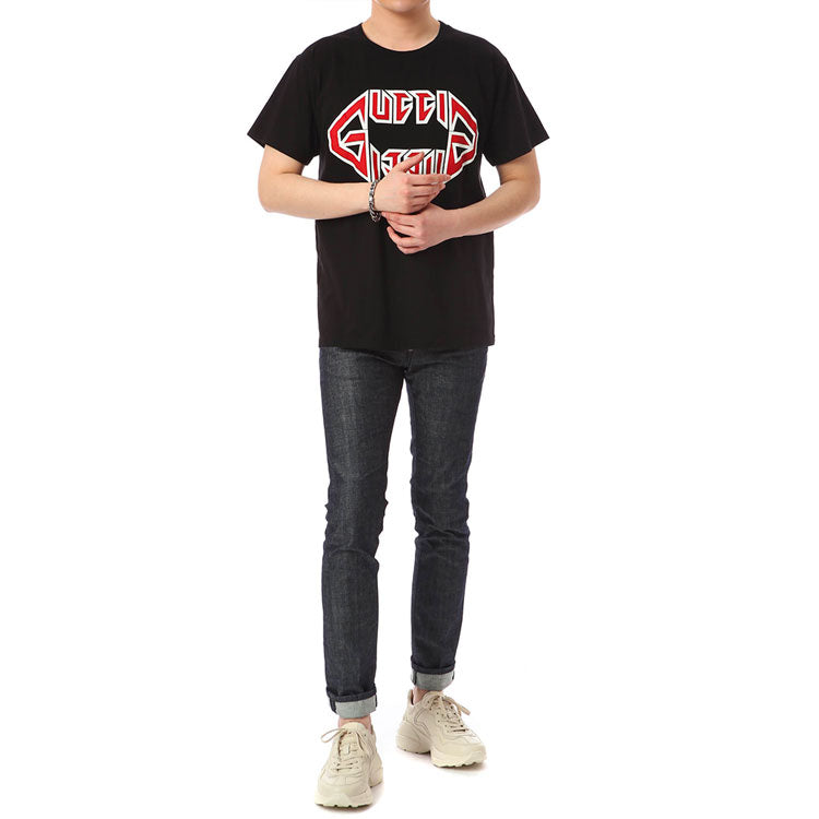 Gucci Metal Style Printed For Men Black 493117-XJAI0-1307