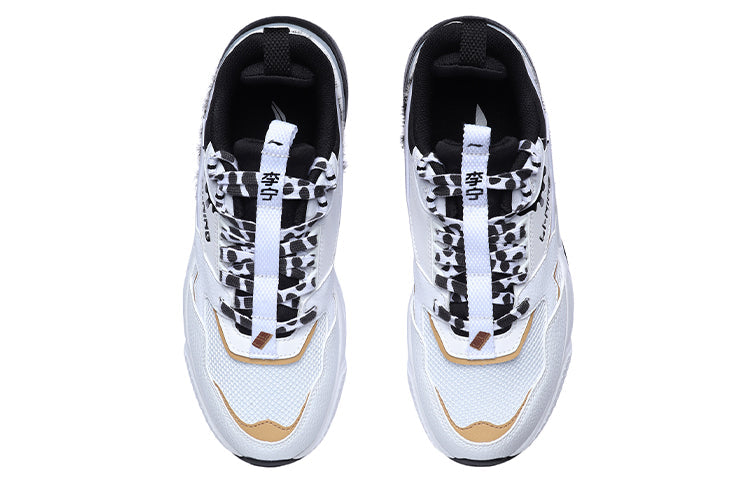 (WMNS) Li-Ning 001 Classic Low 'White Black' AGCR032-4