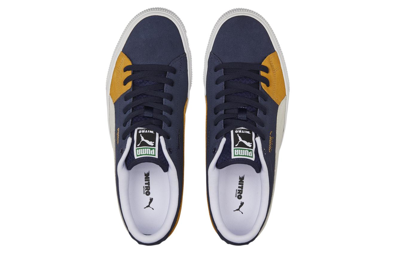 PUMA Suede Skate Nitro 'Blue White Yellow' 386082-06