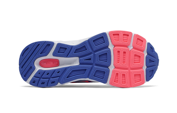 New Balance Kids' 680v6 Grey/Pink/Blue YA680BL6