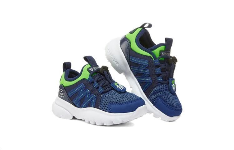 (GS) Skechers Razor Flex Dexler Shoes 'Blue Green White' 407275N-BLLM