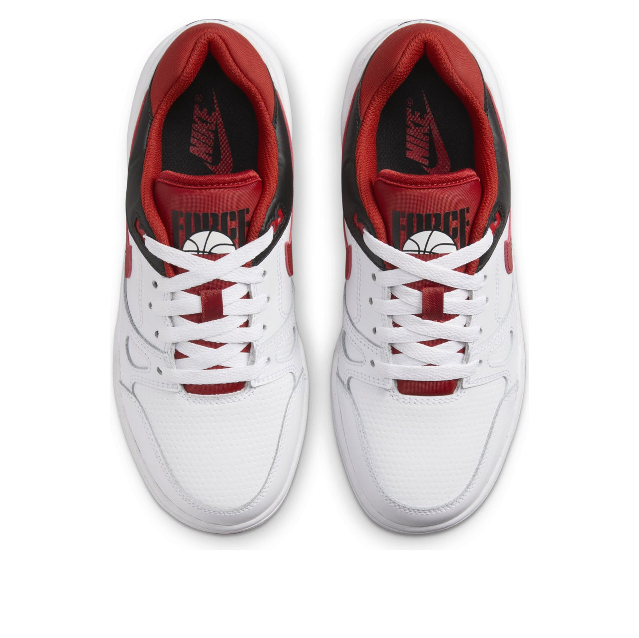 (GS) Nike Full Force Low 'White Mystic Red' FV5929-100