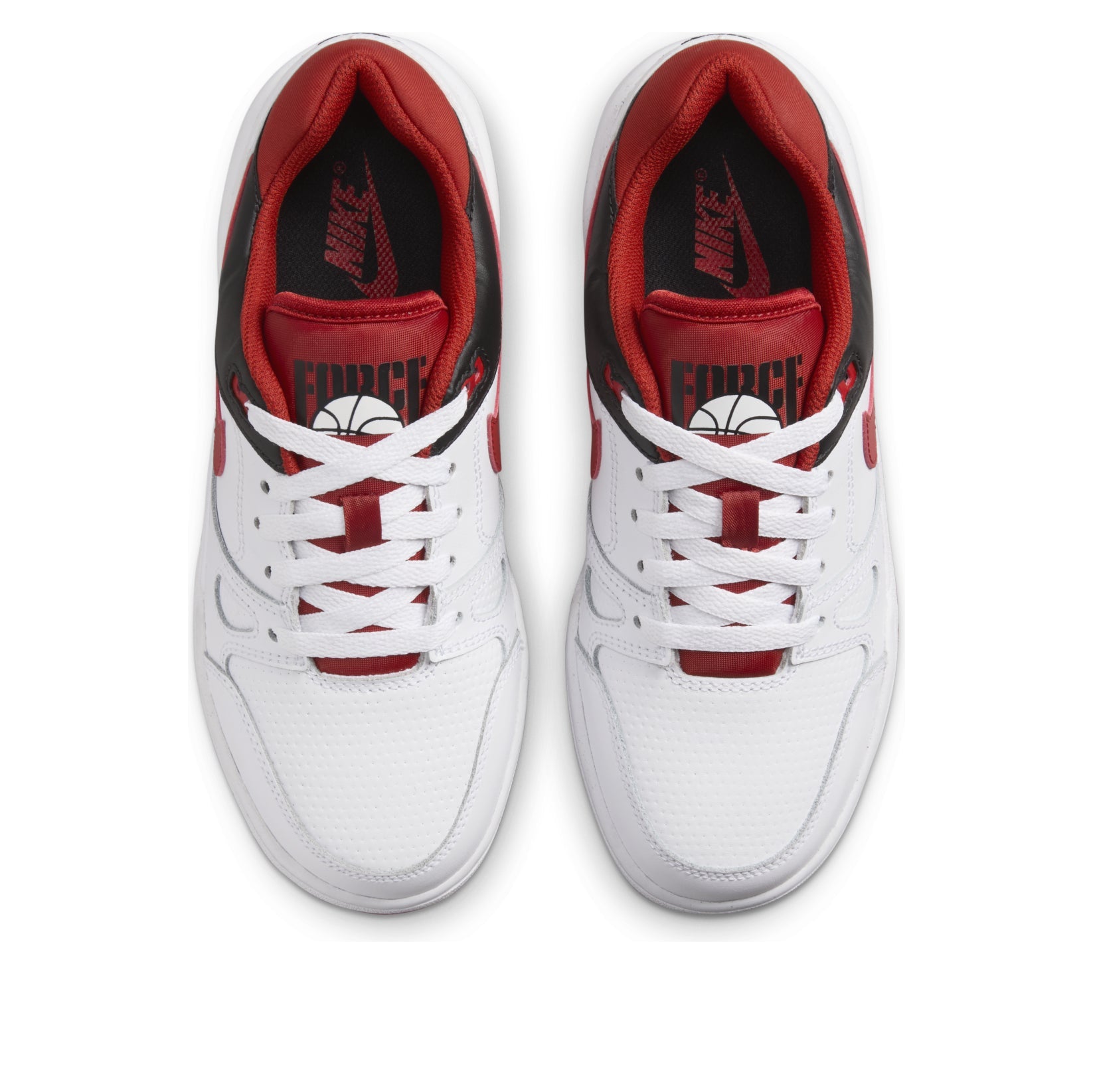 (GS) Nike Full Force Low 'White Mystic Red' FV5929-100