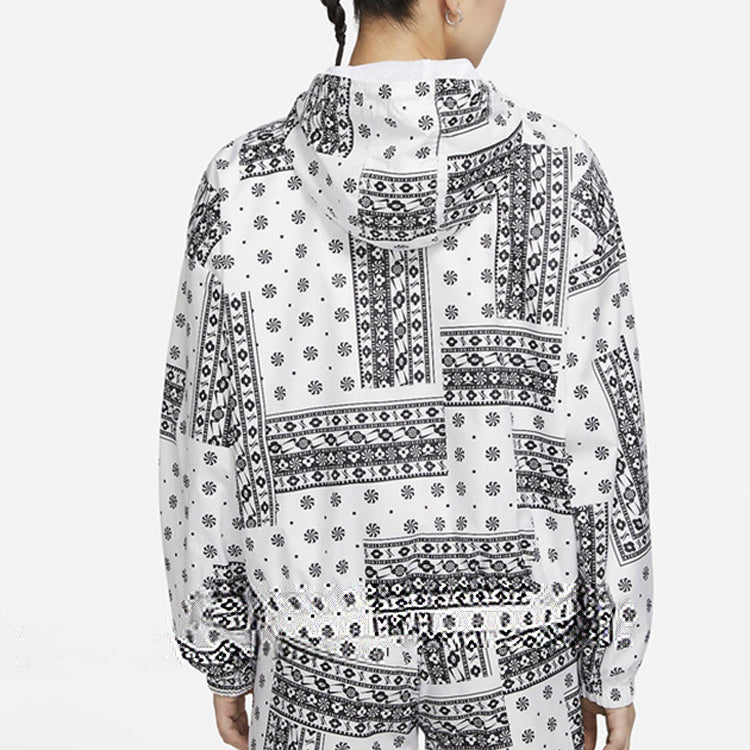 (WMNS) Nike Sportswear Heritage Jacket White CU5893-100
