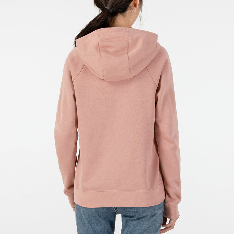 (WMNS) Nike Sportswear Knitting Printing Logo Hoodie Asia Sizing 'Pink' BV4127-609