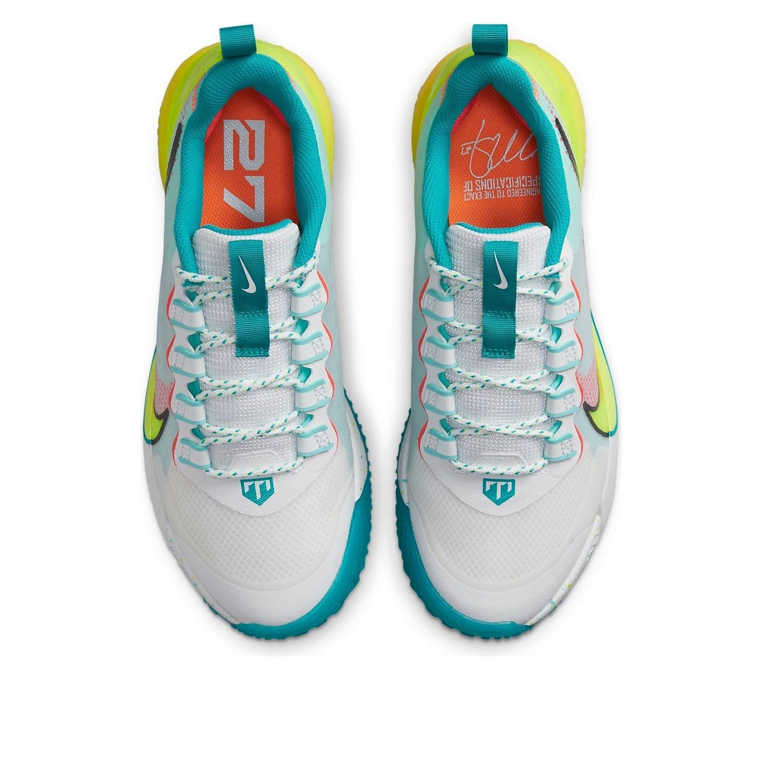 Nike Force Zoom Trout LTD TF 'White Aurora Green Volt' CZ5916-100