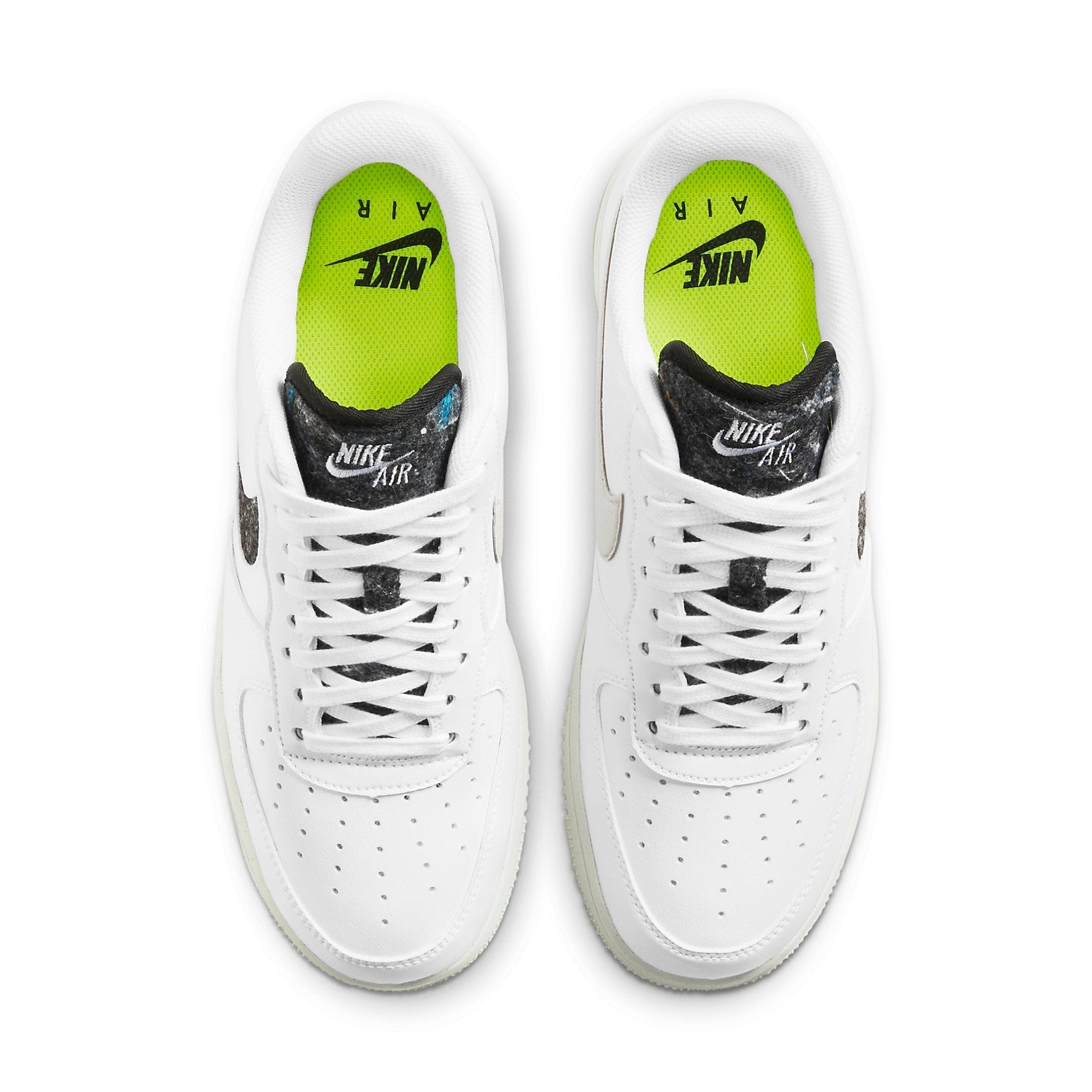 (WMNS) Nike Air Force 1 '07 SE 'Recycled Wool Pack - White Black' DA6682-100
