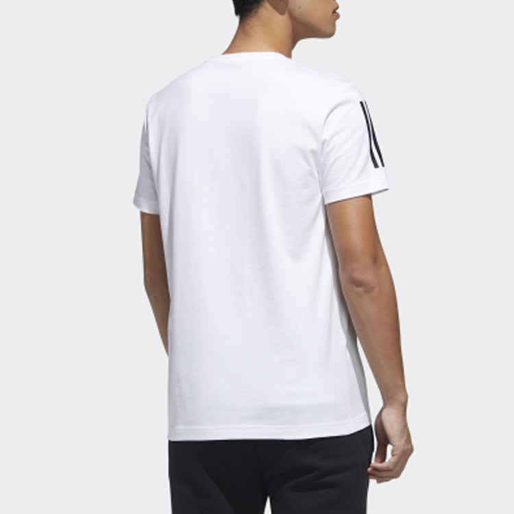 adidas neo M Gk Tee1 Casual 2020 Round Neck White GK1495