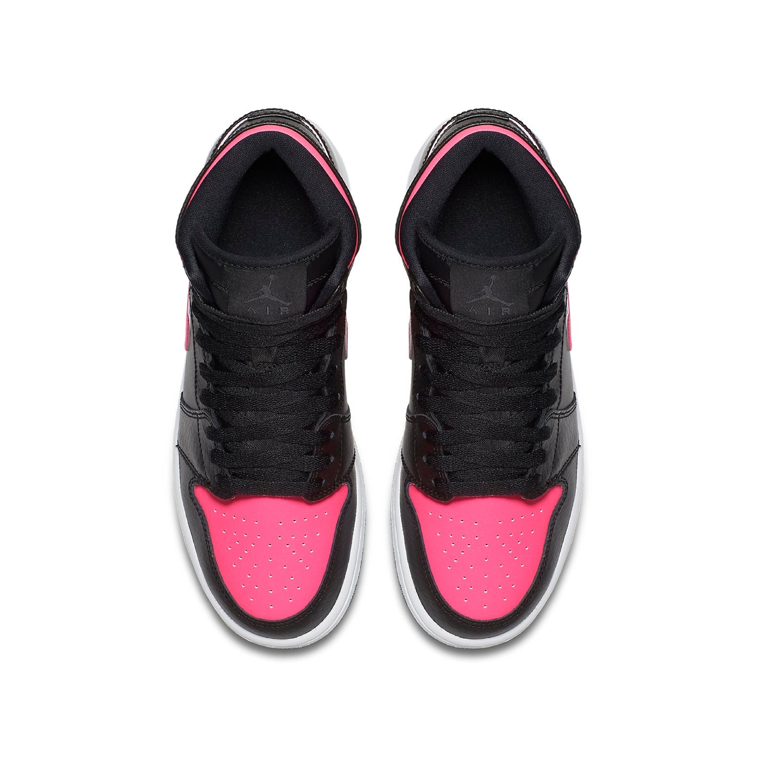 (GS) Air Jordan 1 Retro High 'Black Hyper Pink' 332148-019