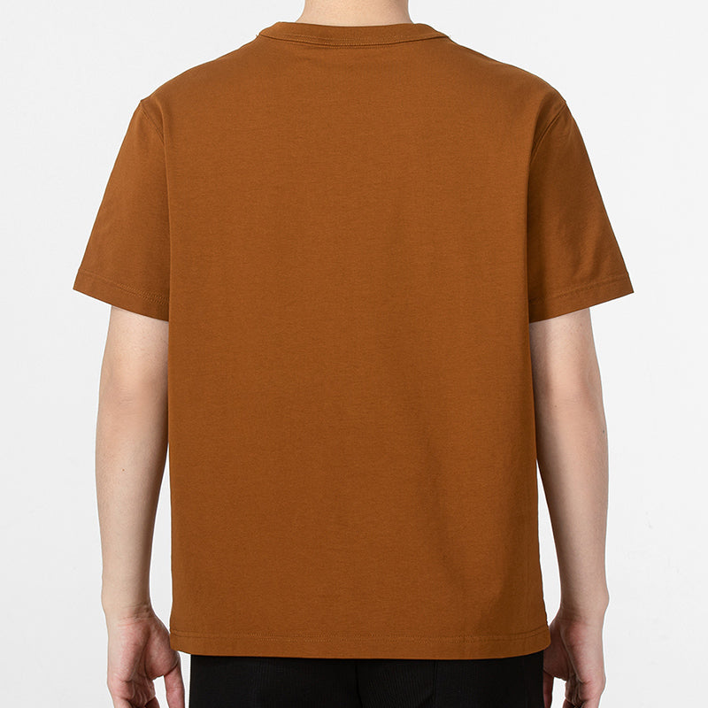 PUMA Emb Short Sleeve T-Shirt 'Brown' 536781-97