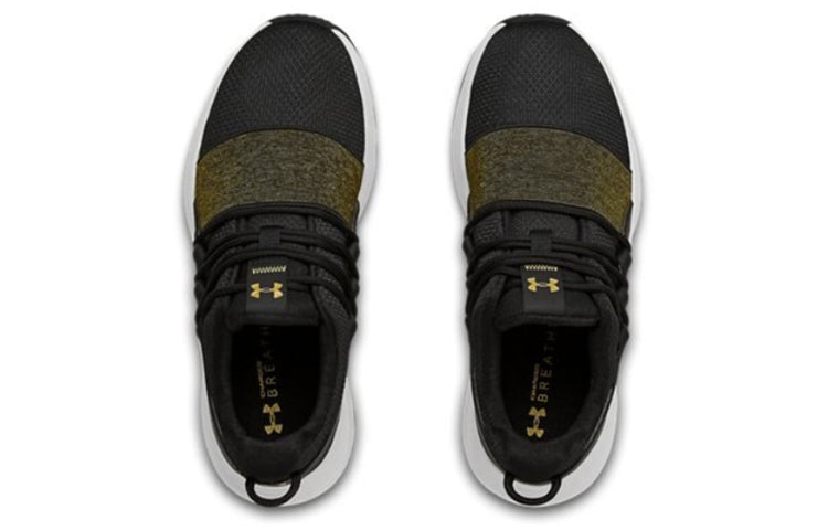 (WMNS) Under Armour Charged Breathe Metallic Sports Shoes Black 3023848-001