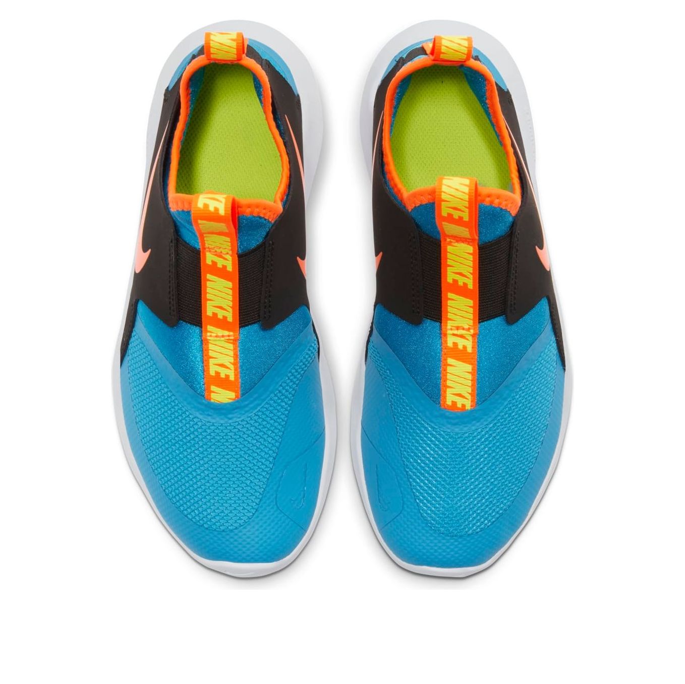 (GS) Nike Flex Runner 'Blue Black Yellow' AT4662-405