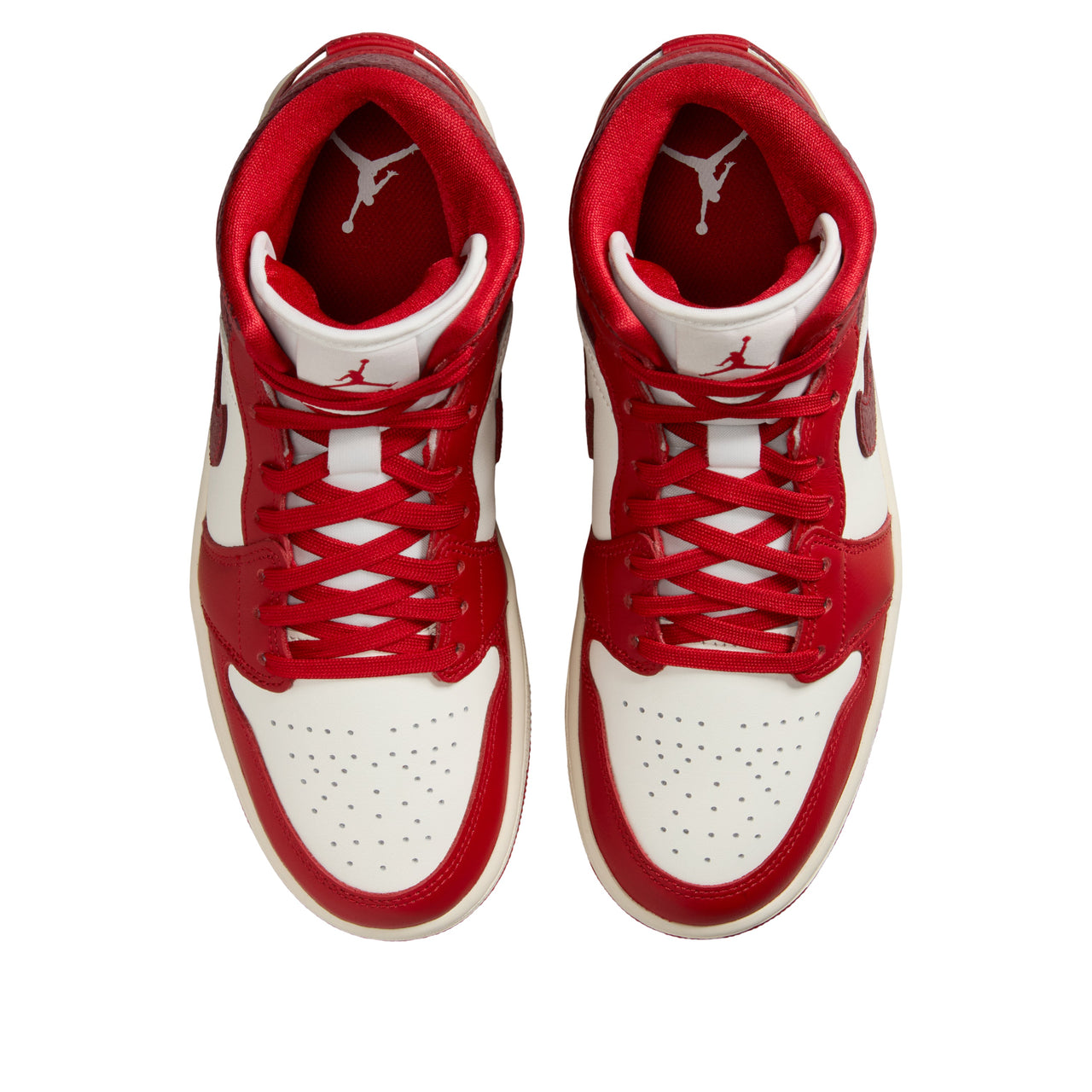(WMNS) Air Jordan 1 Mid SE 'Red Cracked Leather' HJ9337-106
