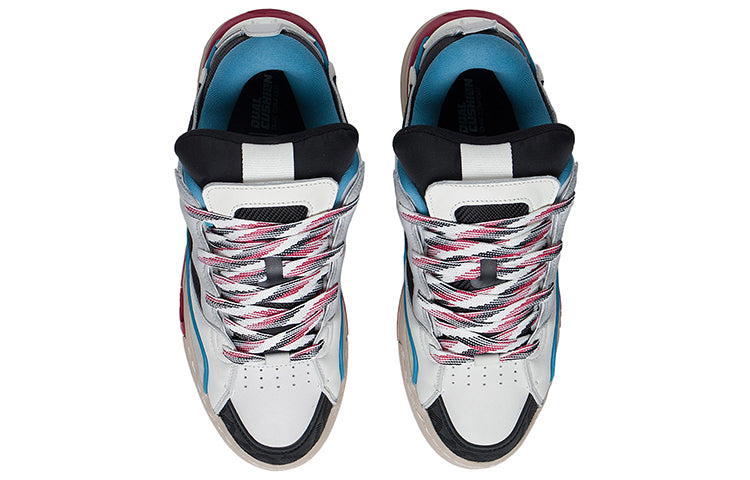 Li-Ning Superwave Golden 'White Blue Grey' AECS073-3