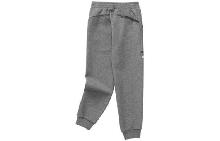 (GS) Skechers Letter Printed Woven Pants 'Black Grey' P422B011