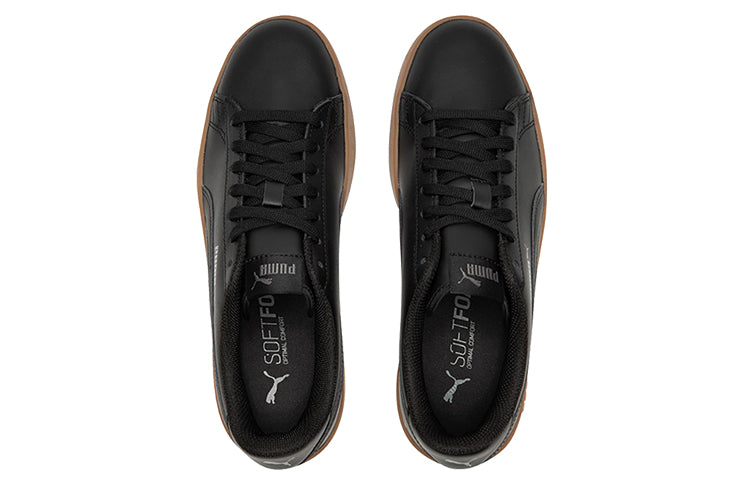 PUMA Smash V2 Low Black/Brown 365215-12