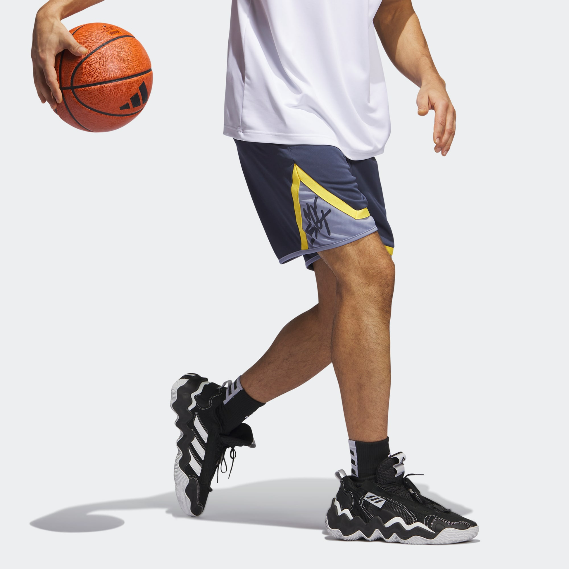 adidas Pro Block Shorts 'Blue' IN1709