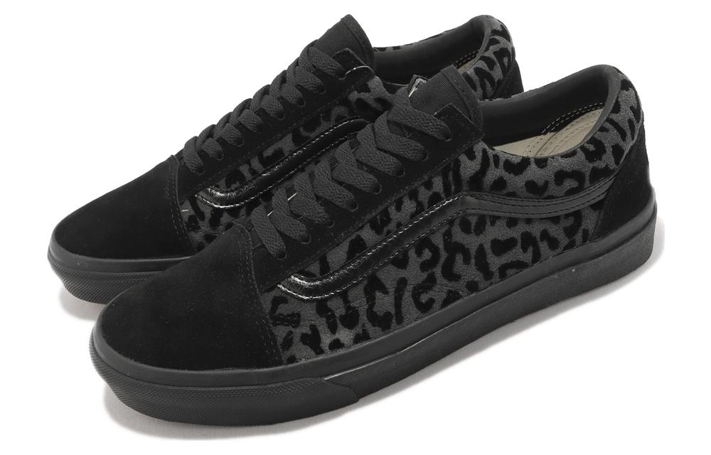Vans Old Skool Leopard Skate 'Black' 6301370002