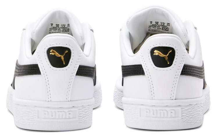 (WMNS) PUMA Basket Classic 21 'White Black' 381759-02