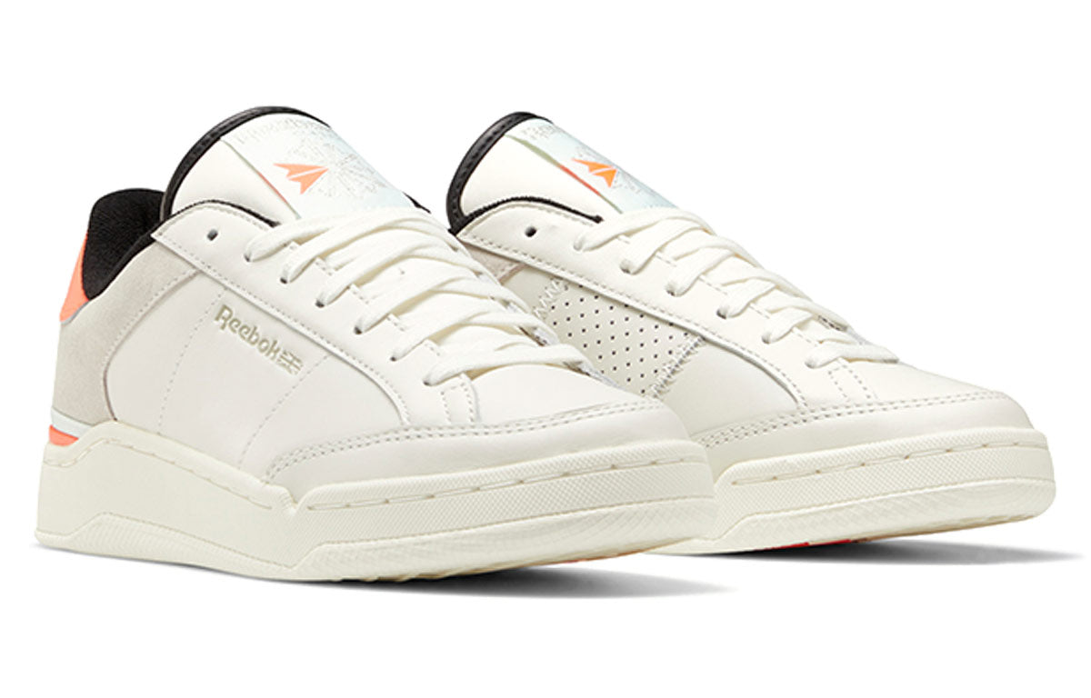 (WMNS) Reebok Ad Court 'White Black Orange' FY7346