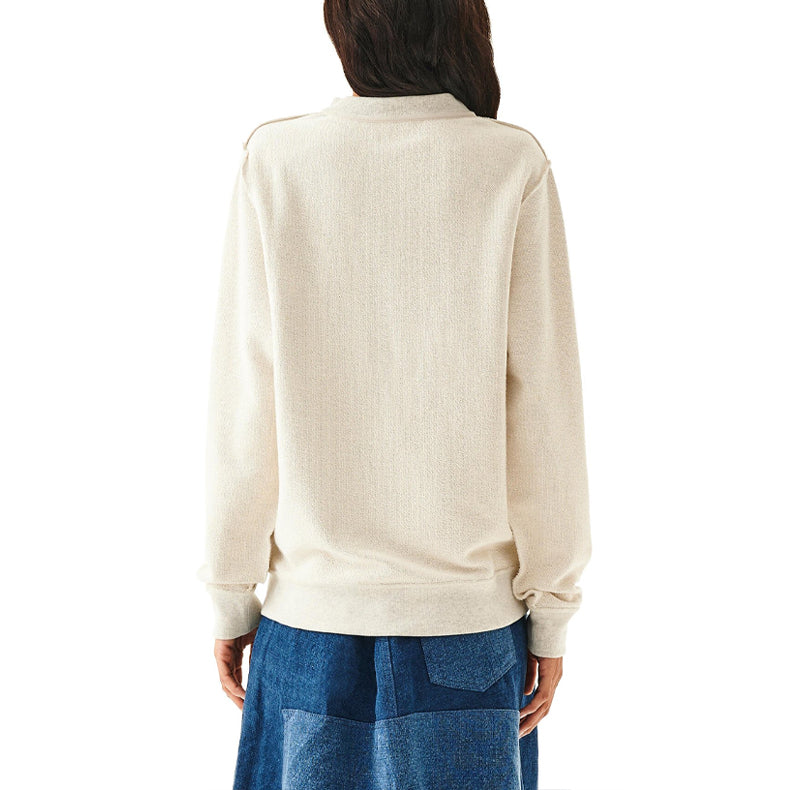 LOEWE Alphabet Printing Long Sleeves White S6109591CR-2425