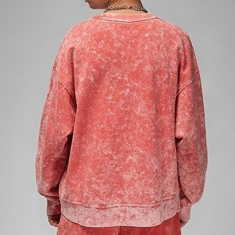 (WMNS) Air Jordan Flight Oversize Fleece Sweatshirt 'Red' DQ4602-605