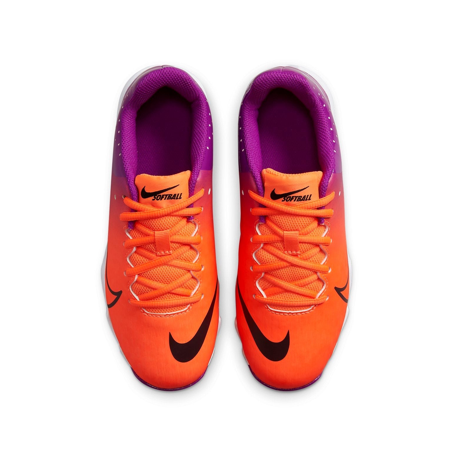 (GS) Nike Hyperdiamond 4 Keystone GG 'Total Orange Vivid Purple' CZ5919-805