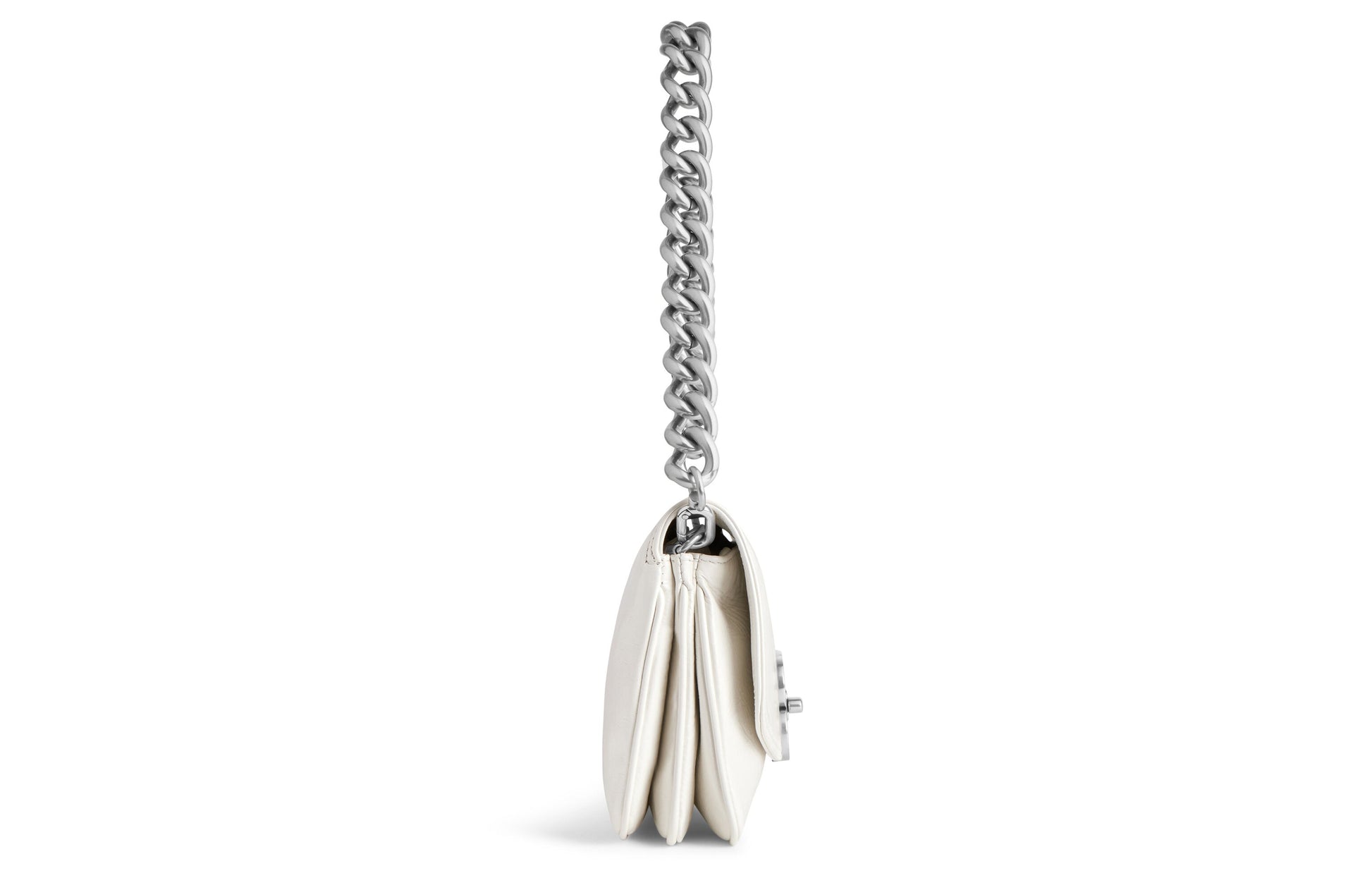 (WMNS) Balenciaga Bb Soft Small Flap Bag 'Optic White' 7485982AAIY9001