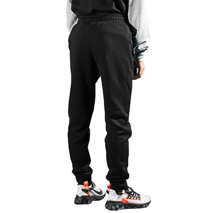 Air Jordan Flying Man Logo Bundle Feet Fleece Lined Sports Long Pants Black 942778-010