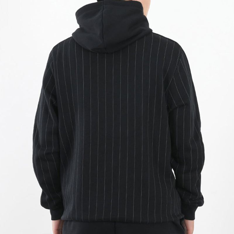 PUMA Pinstripe Aop Pullover Hoodie 'Black' 530179-01