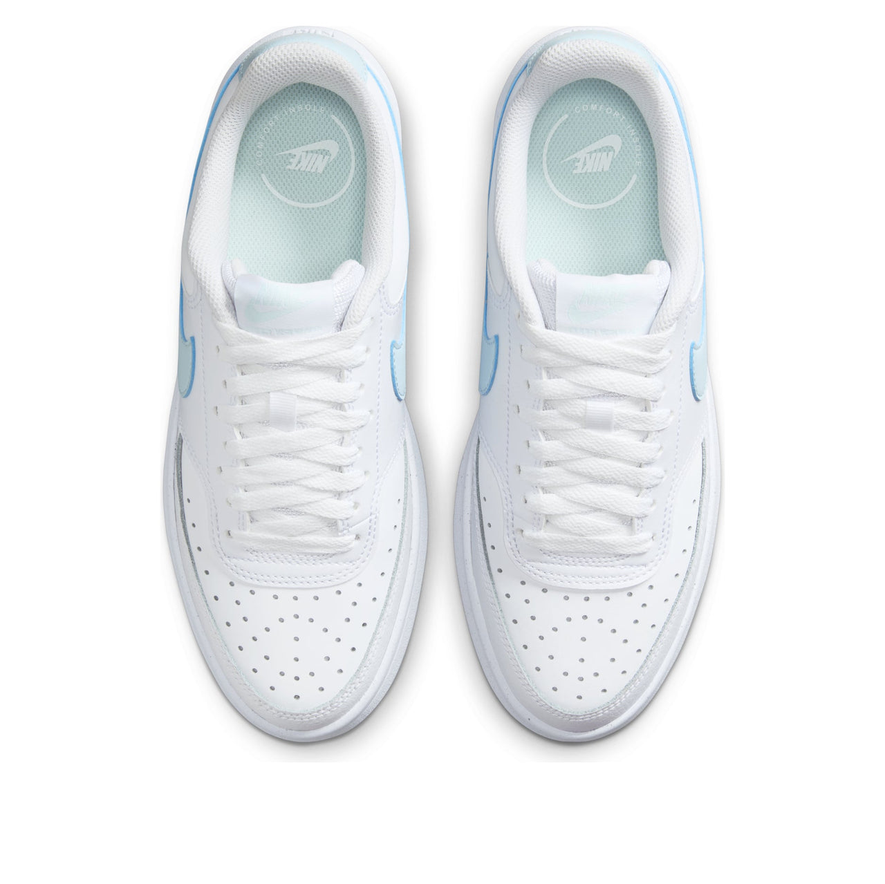 (WMNS) Nike Court Vision Alta 'White Glacier Blue' DZ5394-101