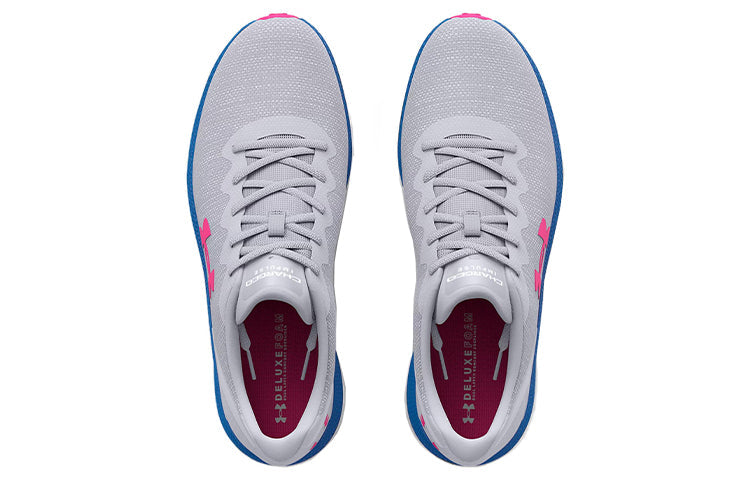 (WMNS) Under Armour Charged Impulse 2 Knit 'Mod Grey Victory Blue' 3024886-106