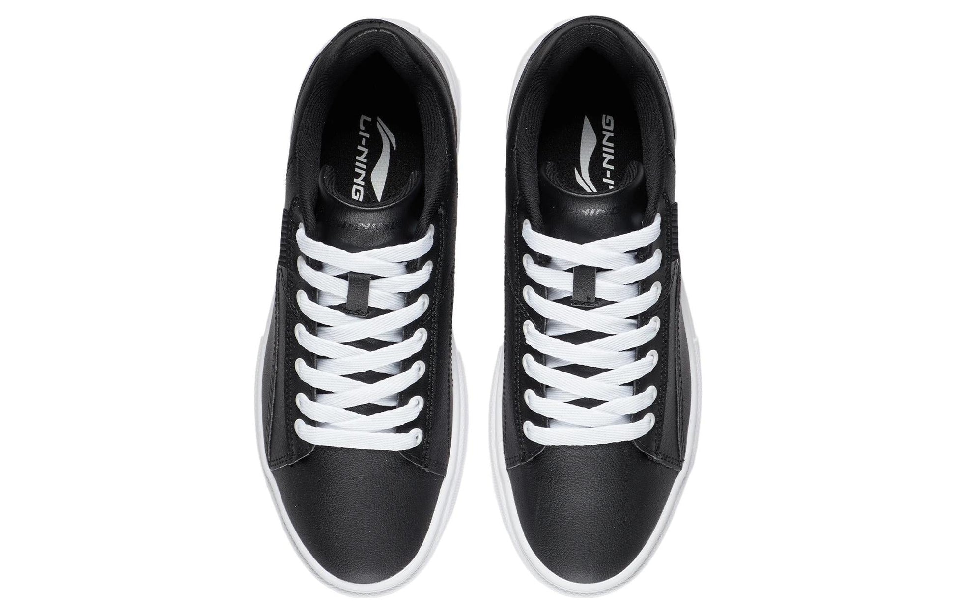 (WMNS) Li-Ning Classic Skateboarding Low 'Black' AGCR480-7