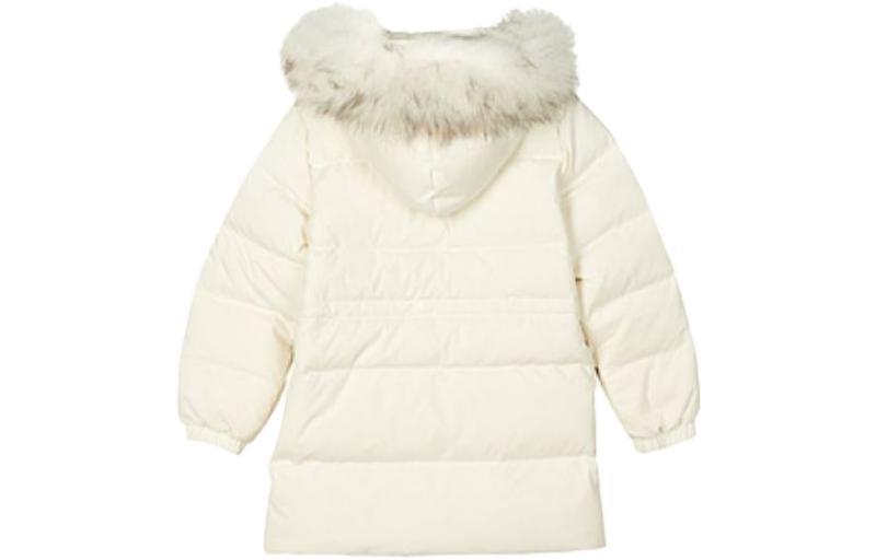 (GS) Skechers Letter Printed Down Jacket 'White Purple Navy Pink' L321G125