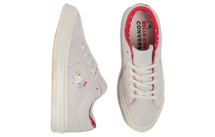 Converse Hello Kitty x One Star Suede Low Top 'White' 162937C